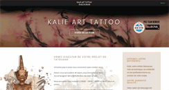 Desktop Screenshot of kalieart.com